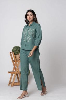 Karma 119 cotton coord set  women indian kurti