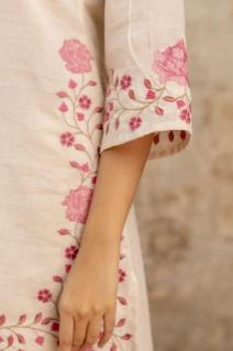 Karma cotton flex coord set indian chikan kurti