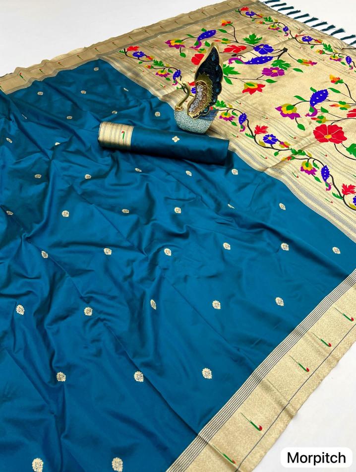 Karma paithani voL-1 Rajkot wholesale saree market