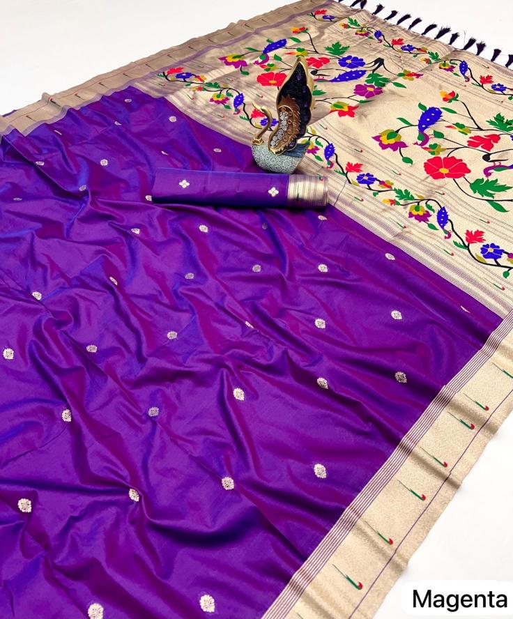Karma paithani voL-1 Rajkot wholesale saree market