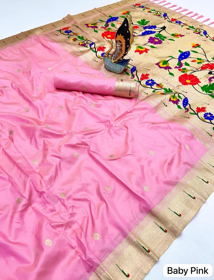 Karma paithani voL-1 Rajkot wholesale saree market