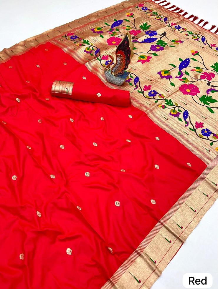 Karma paithani voL-1 Rajkot wholesale saree market