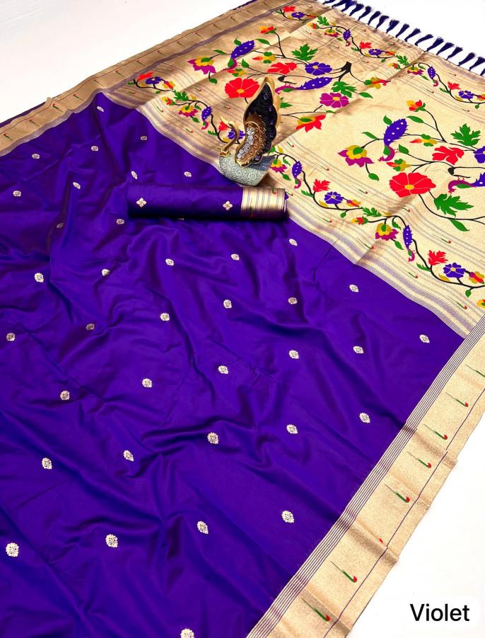 Karma paithani voL-1 Rajkot wholesale saree market