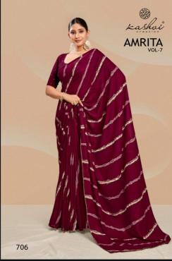 Kashvi creation amrita vol 07 Surat Saree Market