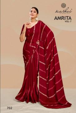 Kashvi creation amrita vol 07 Surat Saree Market
