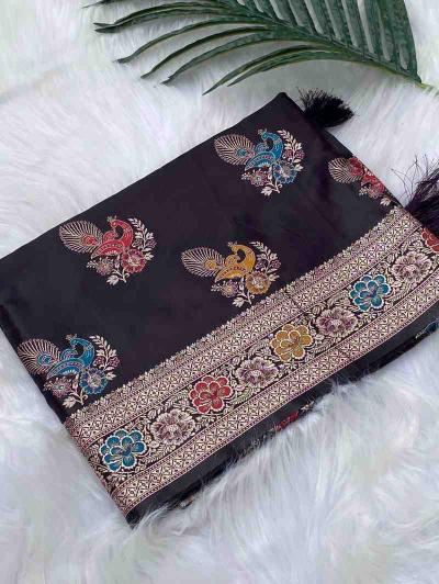 Kc 4025 Traditional Wear Satin Silk Party wear sarees in Hyderabad