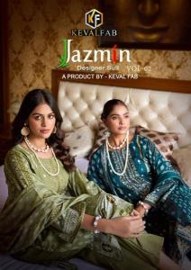 Keval jazmin vol-2 Ladies dress material wholesalers
