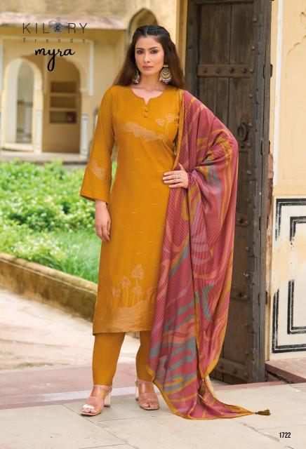 Kilory trends myra Dress materials wholesale in Bangalore