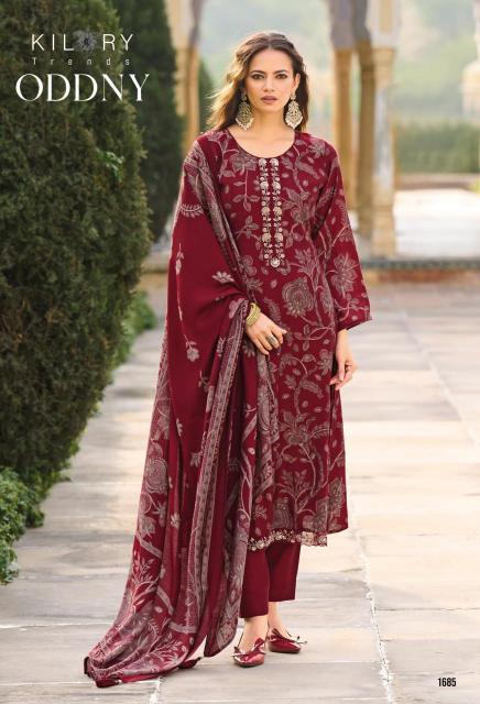 Kilory trends oddny Designer dress materials wholesale