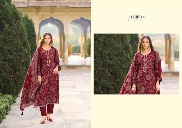Kilory trends oddny Designer dress materials wholesale