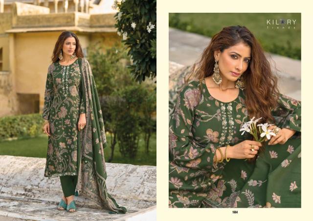 Kilory trends oddny Designer dress materials wholesale