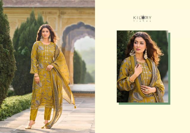 Kilory trends oddny Designer dress materials wholesale