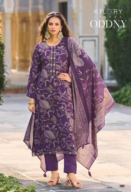 Kilory trends oddny Designer dress materials wholesale