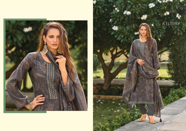 Kilory trends oddny Designer dress materials wholesale