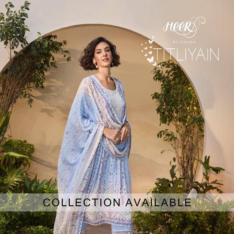 Kimora heer titaliya vol-212 Dress material suppliers in India