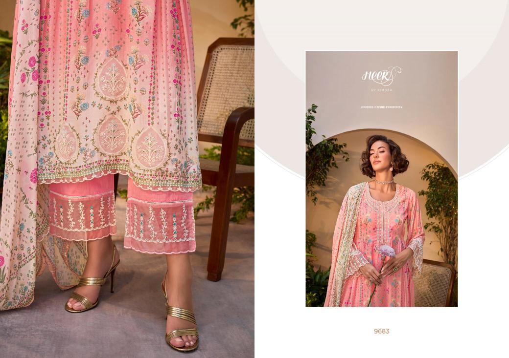 Kimora heer titaliya vol-212 Dress material suppliers in India