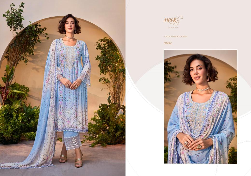 Kimora heer titaliya vol-212 Dress material suppliers in India