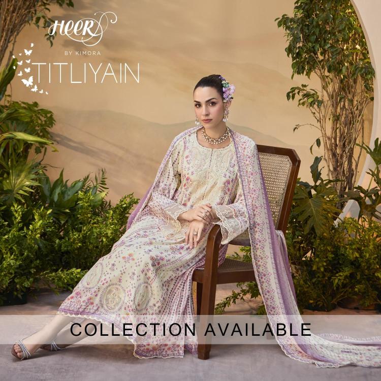 Kimora heer titaliya vol-212 Dress material suppliers in India