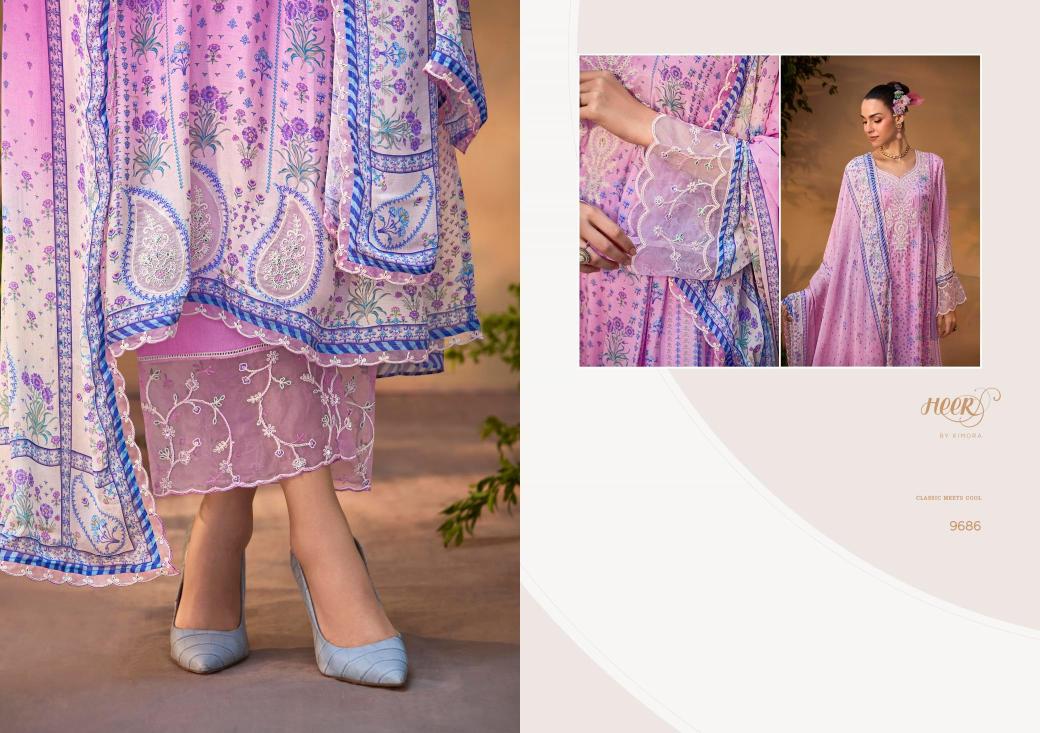 Kimora heer titaliya vol-212 Dress material suppliers in India