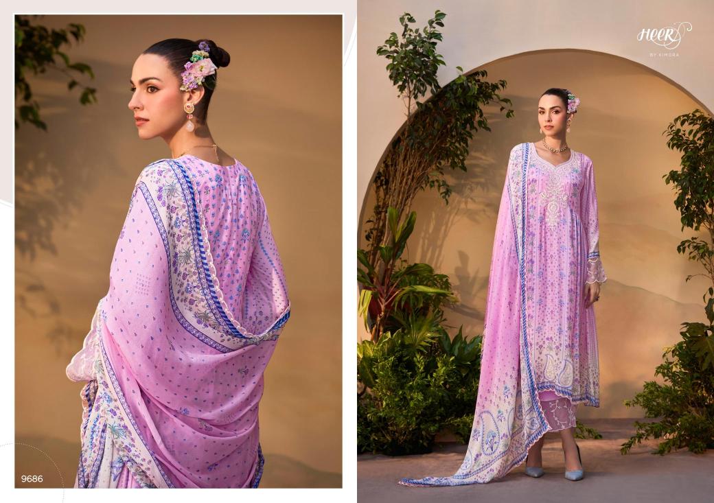 Kimora heer titaliya vol-212 Dress material suppliers in India