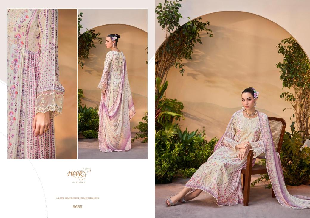 Kimora heer titaliya vol-212 Dress material suppliers in India