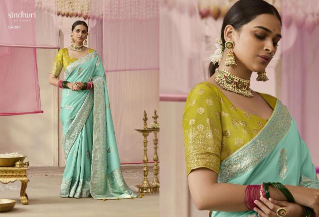 Kimora premika onam special dola silk Saree manufacturers in Ahmedabad