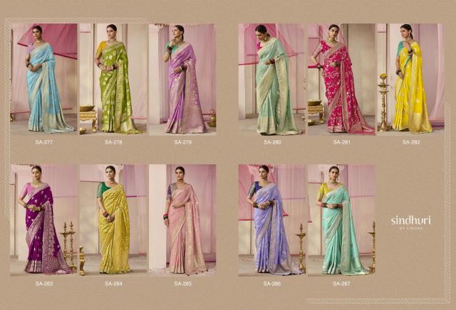 Kimora premika onam special dola silk Saree manufacturers in Ahmedabad