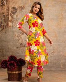 Ladybook belliza vol 4 Kurti Fabric Suppliers