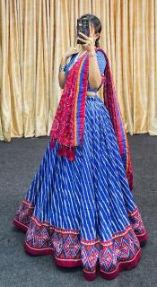 light leriya vichitra Silk lehenga wholesaler in jaipur