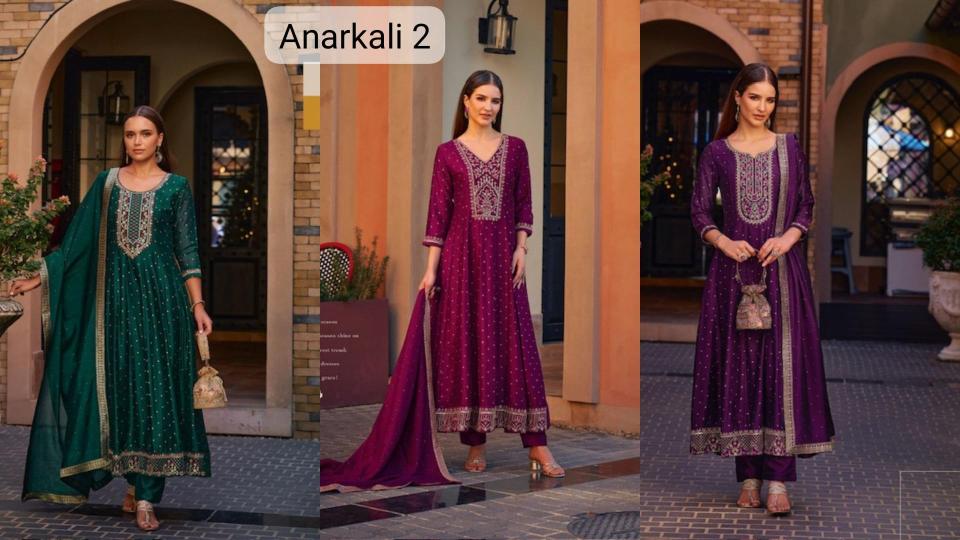 Lily & lali anarkali 2 Wholesale Kurti suppliers in Vadodara