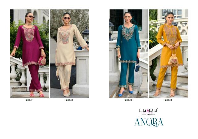 Lily & lali anora Latest kurti designs wholesale