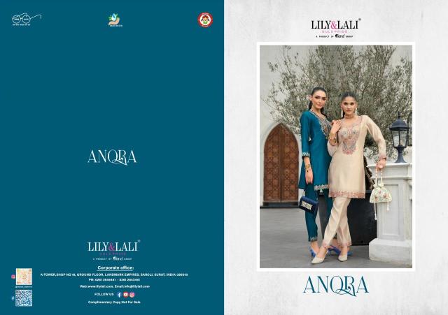 Lily & lali anora Latest kurti designs wholesale