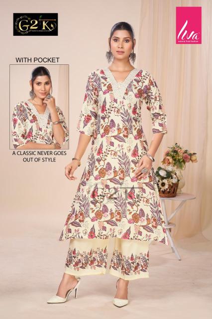 Liva G2K chahek vol 3 Kurti wholesalers in Mumbai