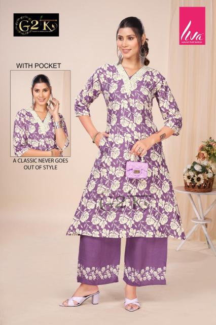 Liva G2K chahek vol 3 Kurti wholesalers in Mumbai