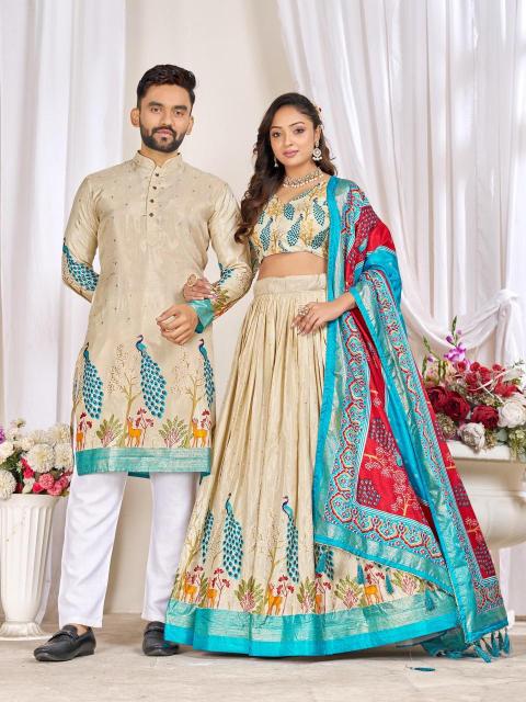 LOVE BIRDS Dola Silk Latest lehenga choli wholesale in India