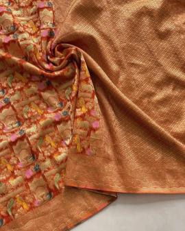 luxurious kora organza silk Wholesale silk sarees online