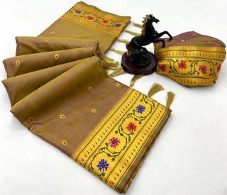 Maharashtrian paithani pure soft silk  Saree wholesale market in Mumbai