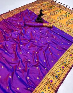 Maharashtrian paithani pure soft silk  Saree wholesale market in Mumbai