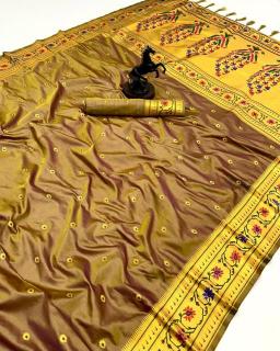 Maharashtrian paithani pure soft silk  Saree wholesale market in Mumbai