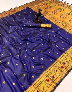 Maharashtrian paithani pure soft silk  Saree wholesale market in Mumbai