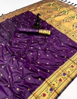 Maharashtrian paithani pure soft silk  Saree wholesale market in Mumbai
