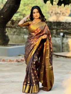 Malhar pushpa-vol-8 Saree market in Kolkata