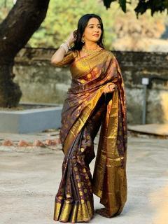 Malhar pushpa-vol-8 Saree market in Kolkata