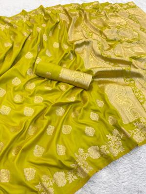 Malhar south festival special soft and pure banarasi silk Saree manufacturers in Ahmedabad