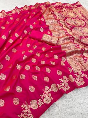 Malhar south festival special soft and pure banarasi silk Saree manufacturers in Ahmedabad