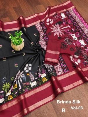 Malhar zuhi-vol-6 Wholesale saree suppliers in Gujarat