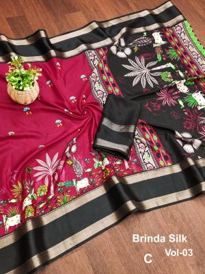 Malhar zuhi-vol-6 Wholesale saree suppliers in Gujarat