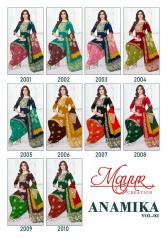 Mayur anamika vol-2 Designer dress materials wholesale