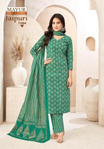 Mayur jaipuri vol-11 Cotton dress materials wholesale