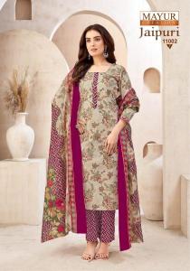 Mayur jaipuri vol-11 Cotton dress materials wholesale